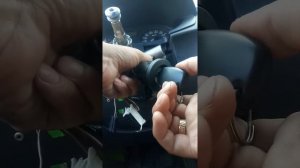 Не поворачивается ключ,в замке зажигания,логан 1.