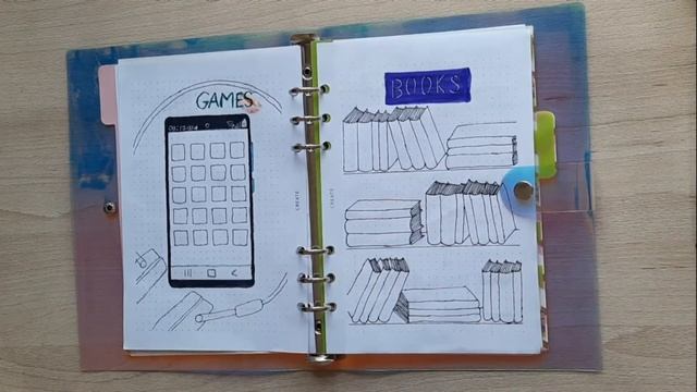 Оформление блокнота/ Лето/ Июль