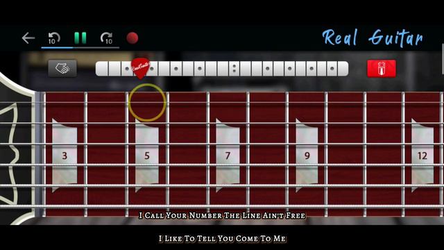 Always Somewhere | Scorpions | Real Guitar App Cover смотреть онлайн