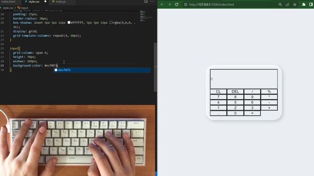 How to build Calculator with HTML, CSS & JavaScript смотреть онлайн