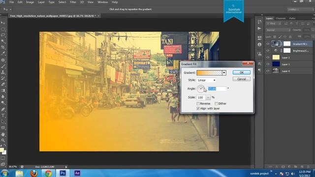 6th Day in Web Design Company Toronto Vintage Effect Photoshop Tutorial смотреть онлайн