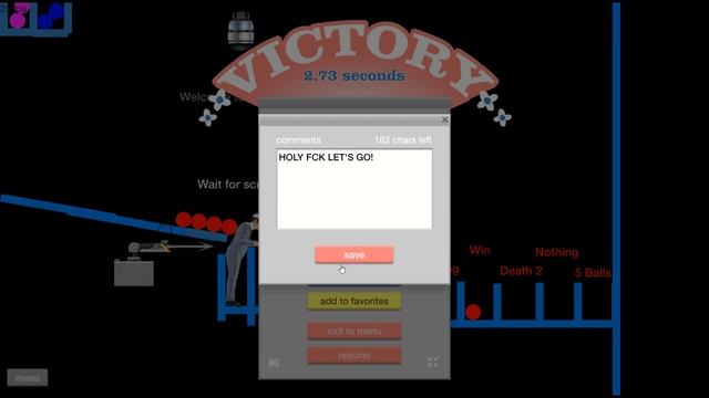 [JavaScript] World Record Ball Throw 2.73 sec. | HW смотреть онлайн