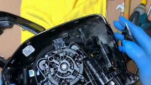Hyundai Palisade Side Mirror Disassembling. Repair. Tearing down. Mirror Left Driver Side A2B Color