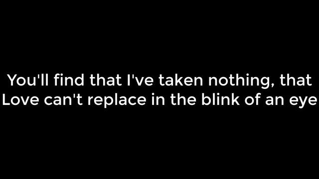 Sting - After The Rain Has Fallen (lyric Video)