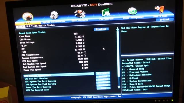 Gigabyte Motherboard 970A-D3P BIOS Screens смотреть онлайн