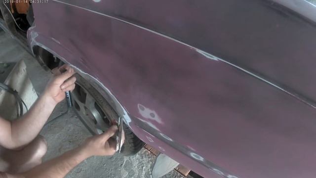 Кузовной ремонт ВАЗ 2107 смотреть онлайн