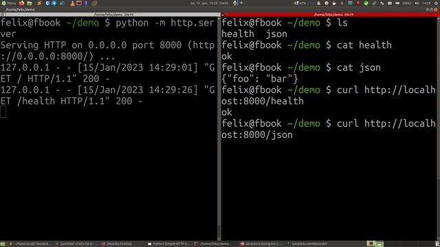 How to create a Simple HTTP Server using Python for testing/debugging смотреть онлайн