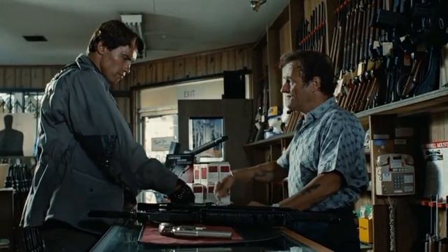 Терминатор Т-800 покупает оружие (1984).прикол про шварцнегера смотреть онлайн