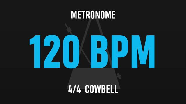 120 BPM 4/4 - Best Metronome (Cowbell) смотреть онлайн