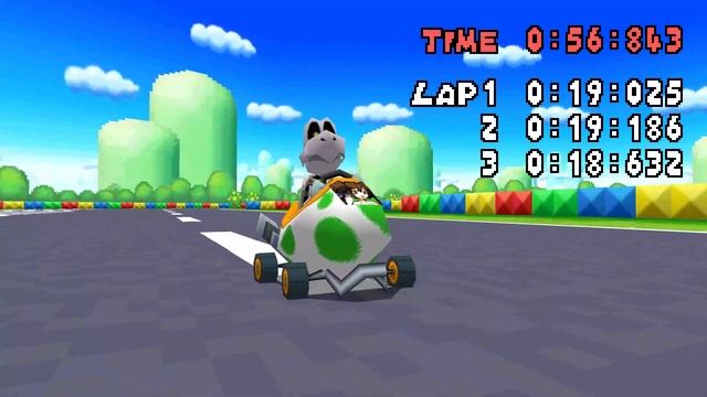 [Mario Kart DS] GBA Peach Circuit NonPRB 56.843 [PR] смотреть онлайн