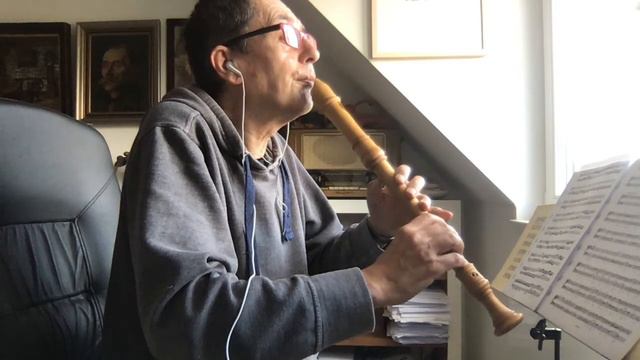 G. F. Haendel, Sonata IX in d minor for alto recorder and basso 3 Presto 4 Adagio смотреть онлайн