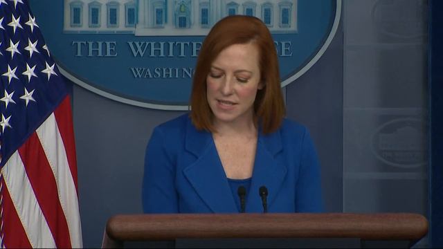 White House Press Secretary Jen Psaki holds press briefing смотреть онлайн