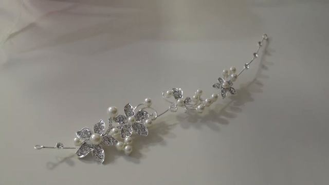 Украшение в волосы для невесты. Красивое , недорогое . Алиэкспресс. смотреть онлайн