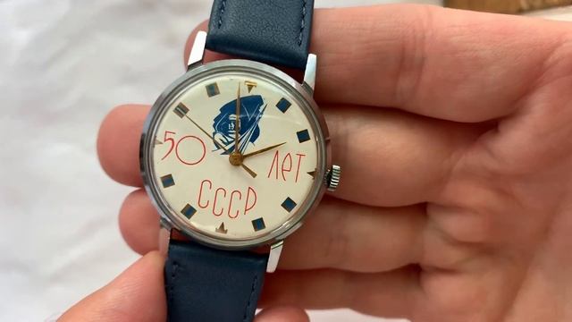 Видеообзор на юбилейные часы 50 лет СССР ЗИМ смотреть онлайн