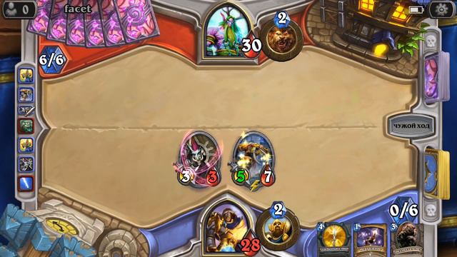 Blizzard Hearthstone Fosow-Паладин VS Facet-Друид смотреть онлайн