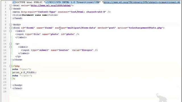 41 php mysql ajout d'une photo смотреть онлайн