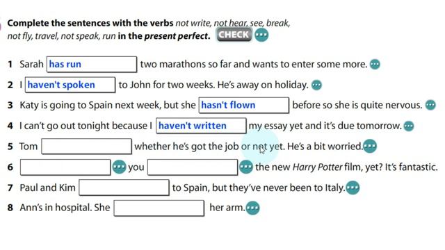 2b, Spark 4. Present Perfect vs Past Simple exercises. Ushtrime gramatike. смотреть онлайн