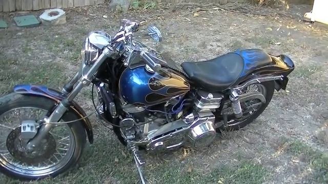 PART 1 HARLEY FXE SHOVELHEAD CHOP PROJECT | King and Queen Springer смотреть онлайн