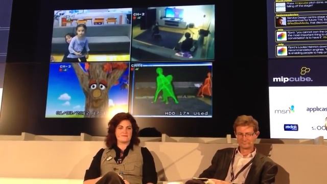 Kinect Sesame Street demo at MIPCube смотреть онлайн