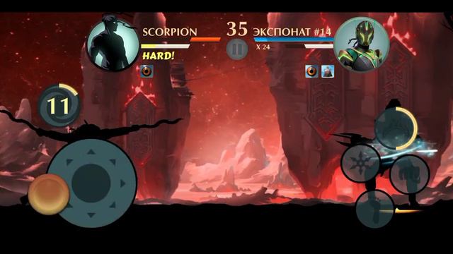 Тень против Экспонат # 14 (Shadow fight 2 private server) смотреть онлайн