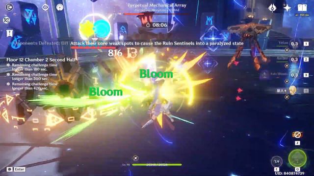 KurticusZen Challenge: Keqing Aggravate + Shinobu Hyperbloom смотреть онлайн