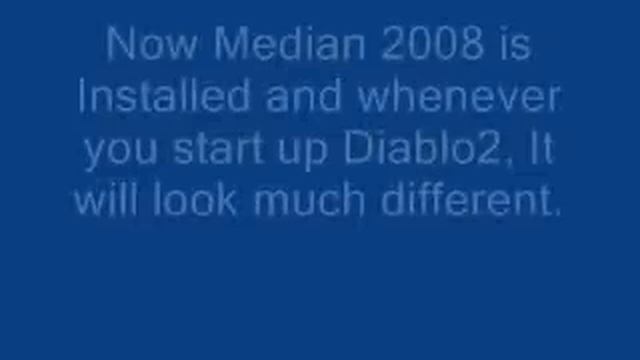 Diablo 2- How to Fully Install/Uninstall Median 2008 смотреть онлайн