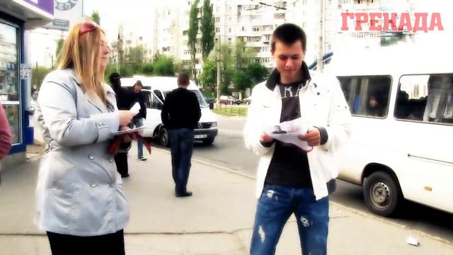 Акция: Раздача георгиевской ленточки на ЧЕканах смотреть онлайн