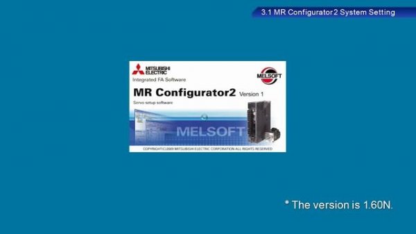 3.1 MR Configurator2 System Setting － AC Servo Control in More Detail〈Your First AC Servo (7/14)〉