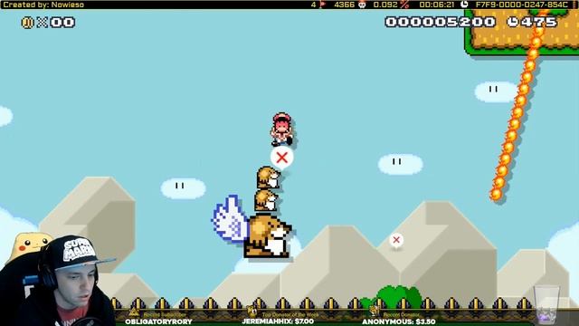 Stack A Mole, Whack A Mole! Mario Maker .092 Clear Rate! смотреть онлайн