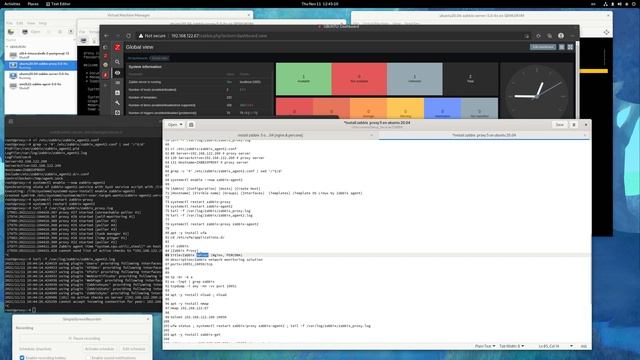 Установка Zabbix Proxy 5.0 LTS [ SQLite ] в Ubuntu Server 20.04 LTS (Focal Fossa) смотреть онлайн
