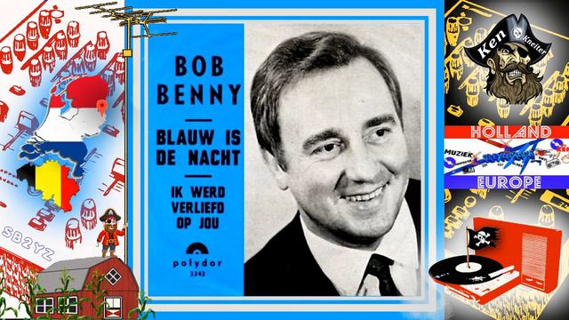 Blauw Is De Nacht - Bob Benny - 1970 - Piratenmuziek смотреть онлайн