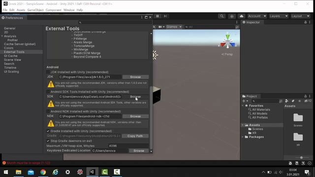 Unity 2021 İçin Android Studio, JDK ve NDK Kurulumu смотреть онлайн