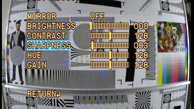 Регулировка sharpness смотреть онлайн
