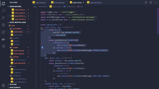 Node JS Blog APIs with Mongo DB #27 смотреть онлайн
