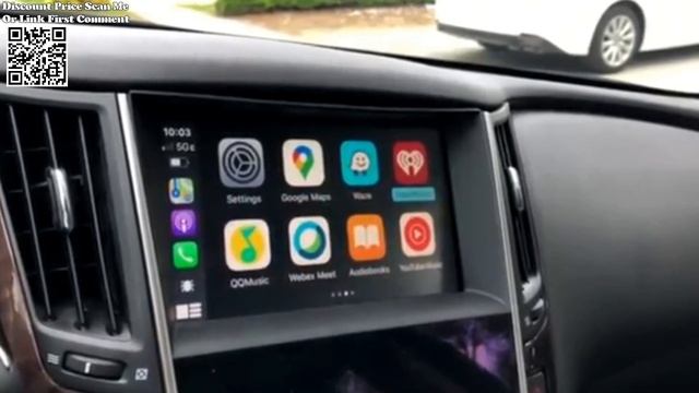 JoyeAuto Wireless Apple CarPlay for Infiniti 8 inch Screen Android Auto Review Aliexpress смотреть онлайн