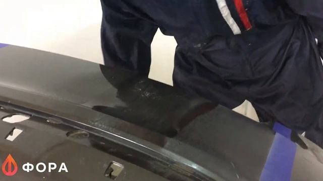 Скотч-брайт Mirka для матования поверхности.