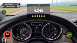 Mercedes- Benz Gle 63 Amg Cope C292. 557hp. Acceleration 100-200km/h