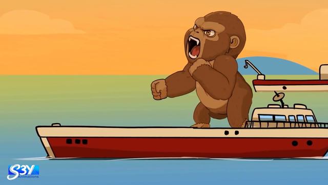 Baby Godzilla vs. Kong - Baby Shark Song x Coffin Dance Song Meme Cover смотреть онлайн