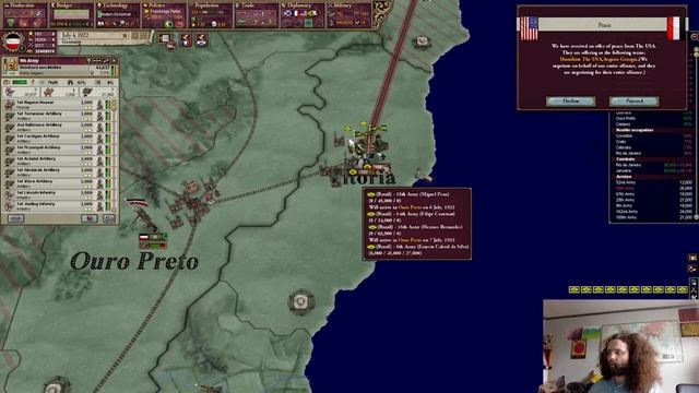 Beware The Endless Hordes Of... Brazil - Vic2 World Conquest Ep.40 смотреть онлайн