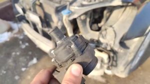 w164 gl ml печка дует холодный воздух