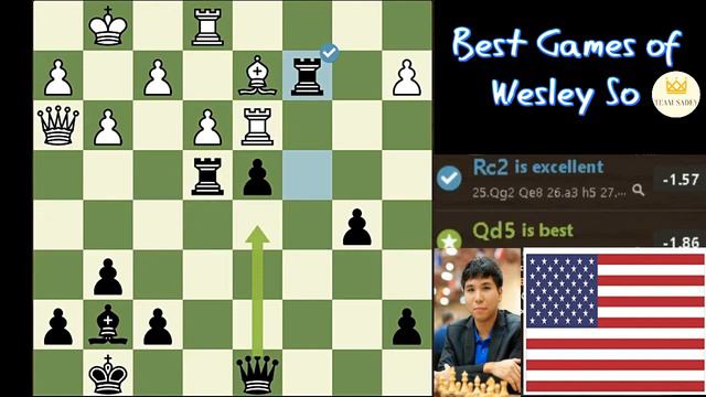 Wesley So's Beautiful Control of The Center Locks Up Mark Paragua and Resigns смотреть онлайн