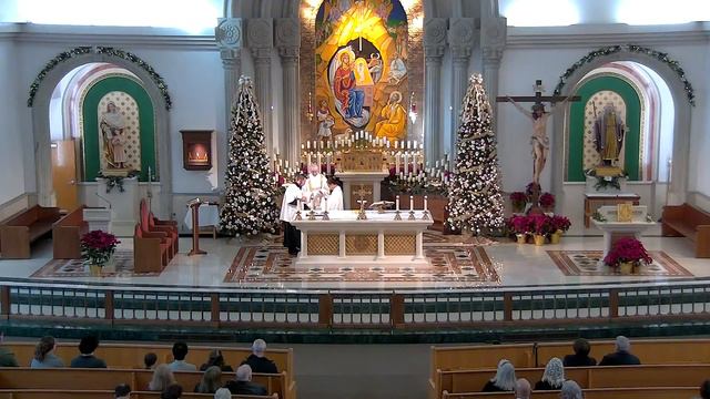 Christmas Day 9:00 AM Mass in English смотреть онлайн
