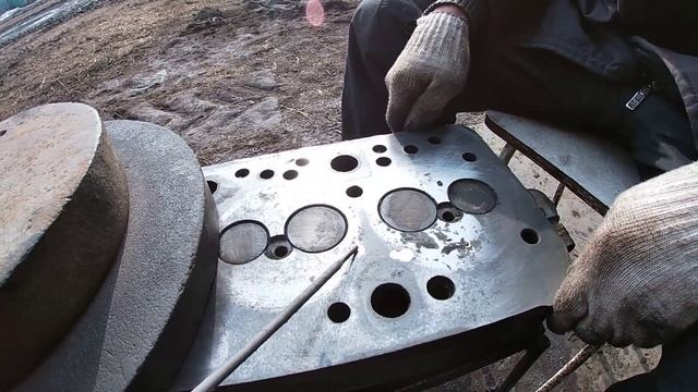 Ремонт гбц МТЗ-80 # шабрим или фрезеруем вручную. смотреть онлайн