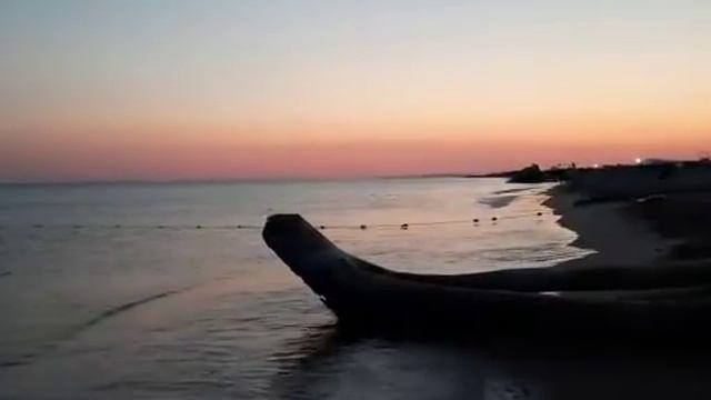 Закат и море в станице Благовещенской. смотреть онлайн