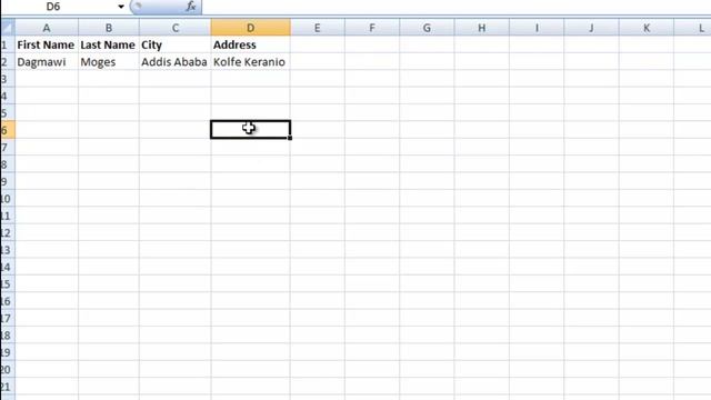 3 Exploring MS Excel Window 2 Excel data types 1 смотреть онлайн