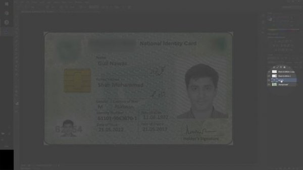 Edit Id Card and Document in Photoshop with Practical Examples