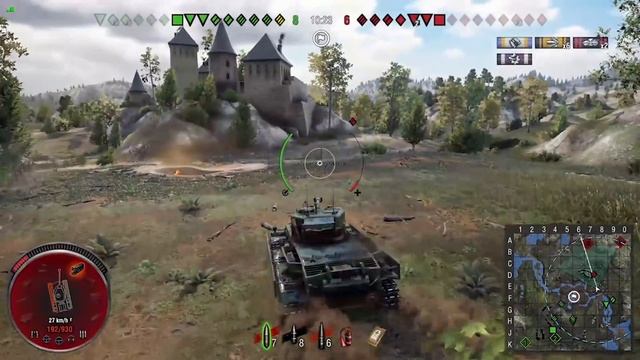 World of Tanks console: Mercenaries Long Reach Tier VI Review/Guide смотреть онлайн