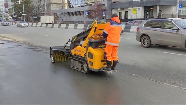 Мини-погрузчик BAUMECH ML-01 | Видеоотзыв | "ДЭУ" города Новосибирска смотреть онлайн