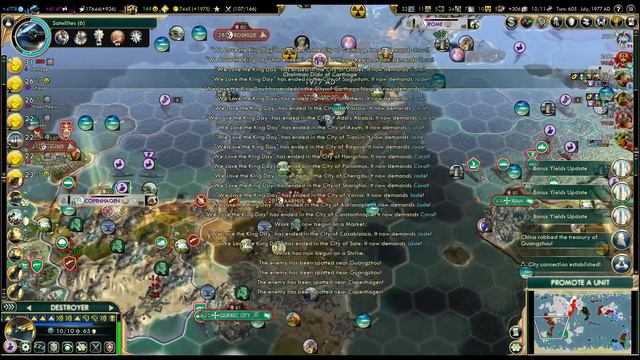 Let's Play Civilization 5 Vox Populi - Carthaginian Empire FINALE! (deity, epic) смотреть онлайн