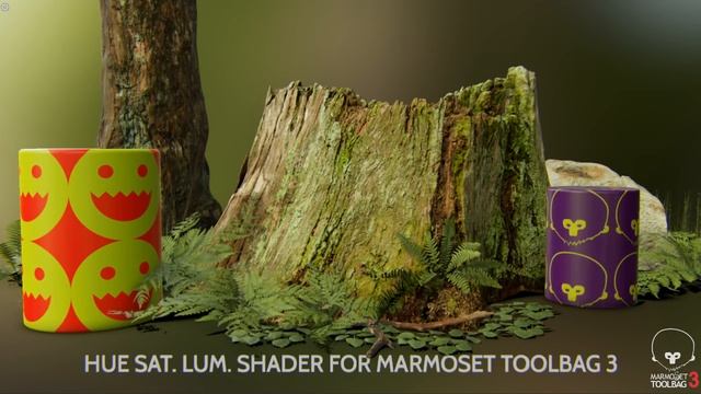 Hue Sat. Lum. Shader for Marmoset Toolbag 3 смотреть онлайн
